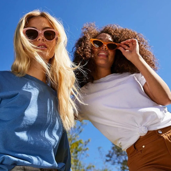 Hanes Women's Perfect-T Short Sleeve Cotton Crewneck T-Shirt - Picture 7 of 7